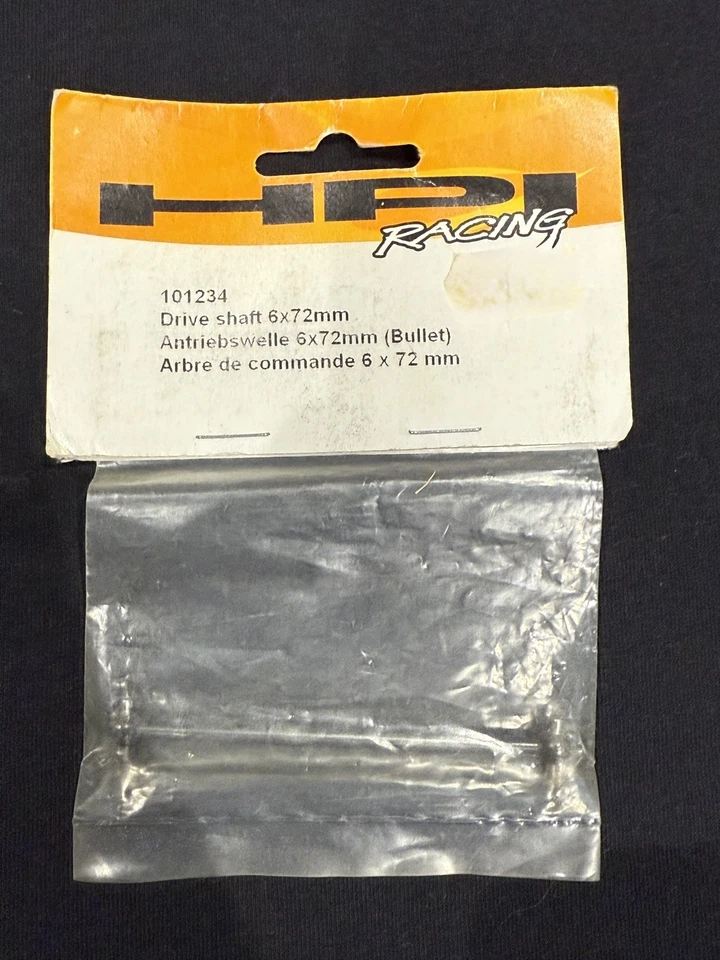 HPI Racing Drive Shaft 6x72mm Bullet 101234 - Image 1 of 1