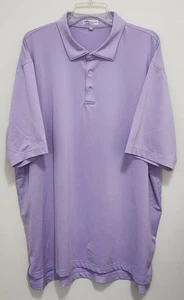 Peter Millar Sommer Comfort Kurzarm Polo Herren Größe XXL 2XL Lavendel Lila - Bild 1 von 6
