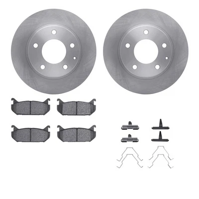 Kit de frenos de disco Dynamic Friction 6512-80148 para sonda 93-97 Ford Mazda 626 MX-6 Foto 1 de 4
