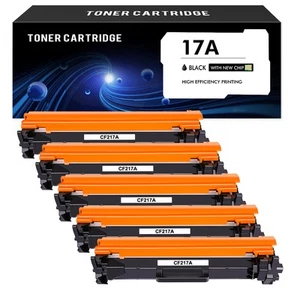 Lote de cartuchos de tóner negro CF217A para HP 17A LaserJet Pro MFP M130nw M130fw M102a - Imagen 1 de 13