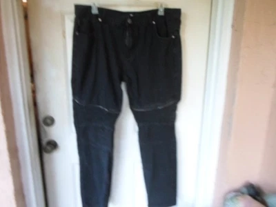 Red Ape Men's Jeans Size 40 X 31 Baggy Y2K Hip Hop Streetwear Black Denim Cotton - Image 1 of 4