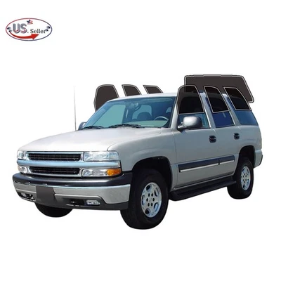 Kit de película de tinte de ventana de 2 capas precortada personalizada computarizada para Chevy Tahoe 00-06 4 puertas Foto 1 de 4