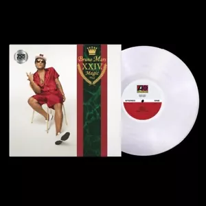 BRUNO MARS - 24k MAGIC - LP Crystal Clear VINYL NEW ALBUM - Picture 1 of 8