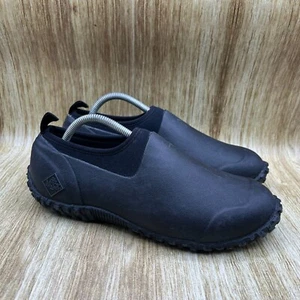 Muck Boots Muckster II Men's Size 9 Slip On Black Casual Shoes Low Top - Picture 1 of 10
