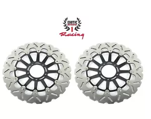 2 Ducati Front Brake Disc Rotors Set for 1098 S 1198 1199 1299 V4 V2 PANIGALE - Picture 1 of 5