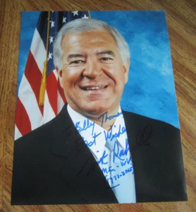 Nick Rahall Autogramm signed 8x10 Foto USA Repräsentant West Virginia - Bild 1 von 3