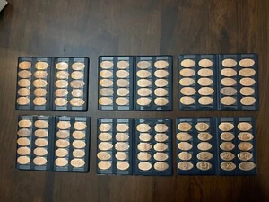 Elongate Cent Walt Disney World - Lot of Six Albums ... 120 coins - Picture 1 of 8