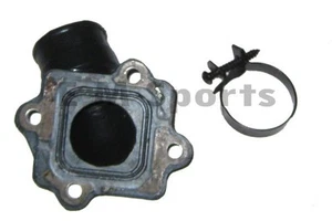 Carburetor Intake Manifold Boot 2 Stroke Atv Quad ALPHA SPORTS 50cc 70cc 90cc - Picture 1 of 2