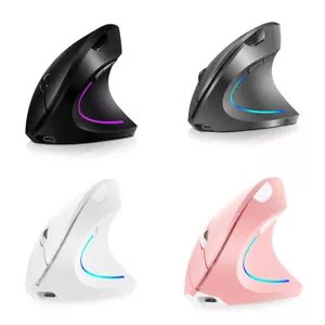 Rechargeable 2.4G Ergonomic Vertical Optical for Laptop PC M9I6 - Picture 1 of 12