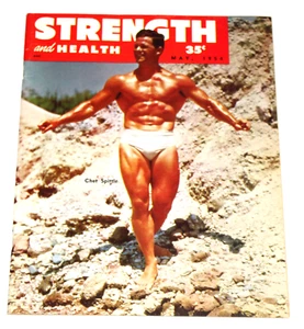Vintage Strength & Health Magazine Chet Spittle May 1954 CT3 - Bild 1 von 4