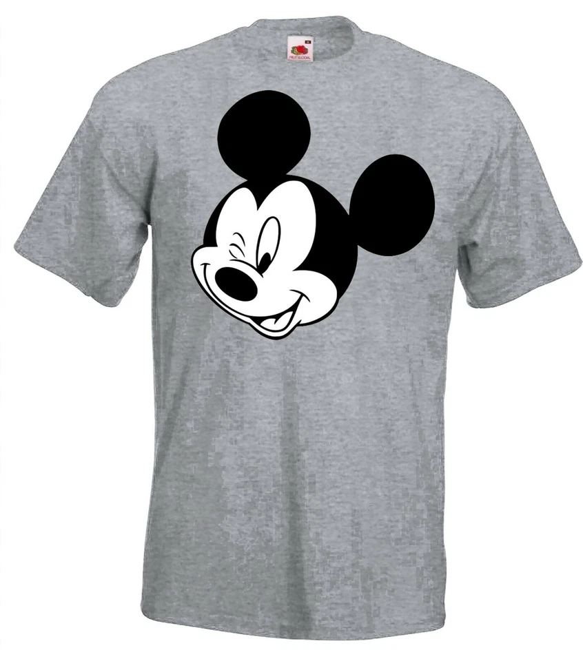 Youth Designz Mickey Zwinker Herren T-Shirt mit Print Lustig Minnie Spruch Maus - Bild 1 von 3