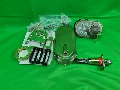 Panel táctil electrónico Kwikset SmartCode 909 cerrojo níquel satinado 99090-018 Foto 1 de 4