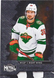 Mats Zuccarello 2020-21 Skybox Metal Universe Hockey Card #6 Minnesota Wild NHL