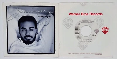 James Ingram - Lot of Two 7" 45 RPM Singles "Always" & "I Don't Have The Heart" - Imagem 1 de 4