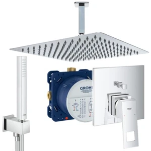 Unterputz Duschsystem mit Kopfbrause 300 x 300, Grohe Eurocube, Euphoria Cube - Bild 1 von 6