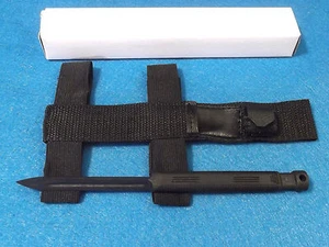 Black Legion BV427 Tri Spike non-metal 3 angle knife with arm / leg sheath NEW! - Picture 1 of 5