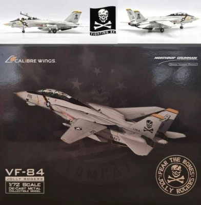 Grumman F-14A Tomcat USN VF-84 Jolly Rogers, Nimitz, Calibre Wings 1/72 CA72JR04 - Image 1 of 4