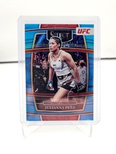 2022 PANINI SELECT UFC JULIANNA PENA CONCOURSE #87 SP Blue Prizm /199