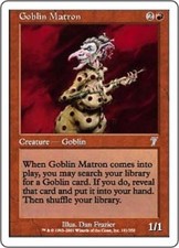 MTG 1x  Goblin Matron Seventh Edition   Magic The Gathering