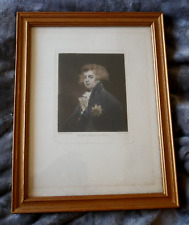 Hand-coloured engraving of George IV by Samuel William Reynolds (1773-1835)