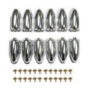 12Pcs Snare Drum Lugs 1.5'' Hole Spacing Fits 7/32 Tension Rods - Picture 1 of 8