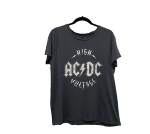 AC/DC (2020) Official "High Voltage" ACDC Rock Band T-Shirt Juniors Size XXL - Picture 1 of 6