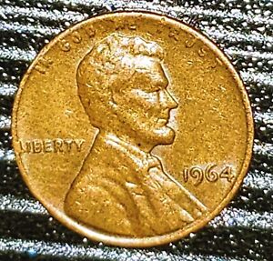 1964 Lincoln Memorial Cent Penny "L" Liberty on Rim Error