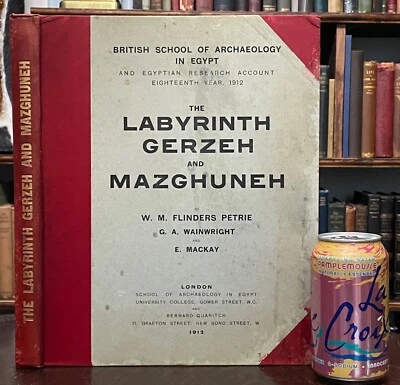 GERZEH  & MAZGHUNEH  - Petrie, 1st 1912 - BRITISH ARCHAEOLOGY EXPEDITION, EGYPT - Image 1 of 4