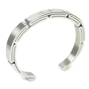 Brazalete deportivo de acero inoxidable Shuzi Vitality para hombre - Imagen 1 de 1