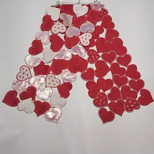 "Amared Valentinstag Tischläufer Dekor gespleißt rot Liebesherz 69"" x 15" - Bild 1 von 6