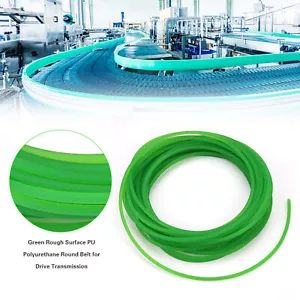 3mm*10m Green Rough PU Polyurethane Round Belt for Drive Transmission - Picture 1 of 12