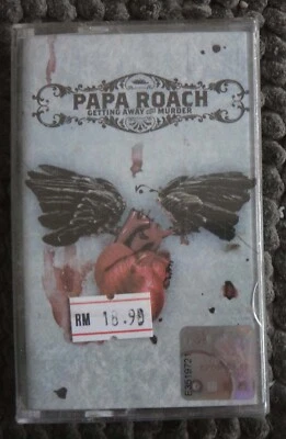 (1013) Malaysia sealed Cassette Tape - PAPA ROACH Getting Away with Murder - Image 1 of 2