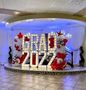 4ft MARQUEE Letters/Numbers for any event! (LIGHT WEIGHT thinner model) - Picture 1 of 9