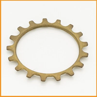 EVEREST ORO GOLD 17 t #1 #2 SPROCKET COG FREEWHEEL 6 SPEED ROAD BIKE VINTAGE - Immagine 1 di 4
