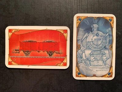 Ticket To Ride RED COAL TRAIN CARD Game Replacement Piece DAYS OF WONDER - Image 1 of 2