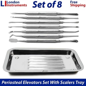 Periosteal Implant Elevators Section Sinus Lift & Scalers Tray Dental Tools New - Picture 1 of 5