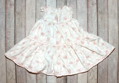 Vestido Piper & Posie Infantil Bebé Niña Talla 9M Floral Círculo Completo Forrado  Foto 1 de 4