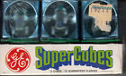 GE Supercubes Flashcubes 3-pack Super Cube Flash Bulbs = 12 Flashes NEW Sealed
