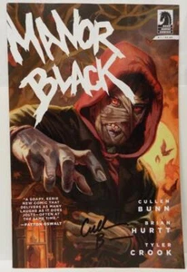 SDCC 2019 Dark Horse MANOR BLACK # 1 Variant Signed by Cullen Bunn with COA - Picture 1 of 3