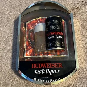 Vintage Budweiser Malz Schnaps Schaukasten Schild - Bild 1 von 5