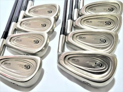 MIURA CB-2001 FORGED 8pc R-FLEX IRONS SET GOLF Clubs JP Limited NWO - Image 1 of 4