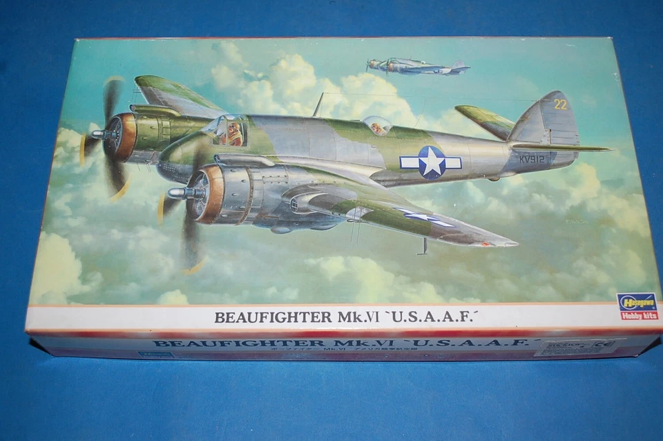 HASEGAWA 00027 - Beaufighter Mk. VI 'USAAF' scala 1/48 - Immagine 1 di 1
