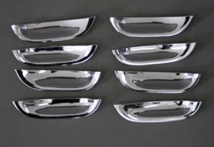 GRIFFMULDEN TÜRGRIFFMULDEN CHROM FÜR MERCEDES W140 - Picture 1 of 3