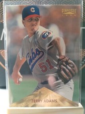 1996 Pinnacle Terry Adams Rookie Chicago Cubs #389