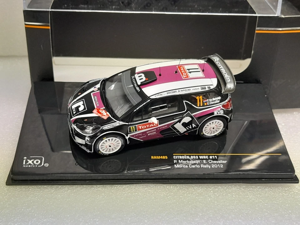 Citroen Ds3 N.11 Monte Carlo 2012 Chevailler-merksteijn 1 43 Ram485 Ixo Model
