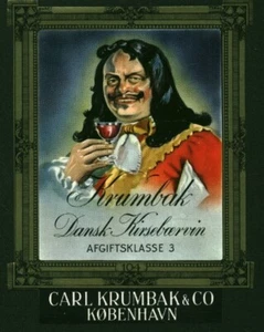 Etiquette de vin Carl Krumbak & Co Danemark Pays-Bas - Picture 1 of 1