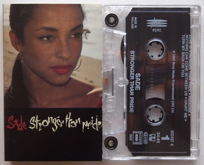SADE - STRONGER THAN PRIDE (EPIC 460497) 1990s EUROPE CASSETTE TAPE REISSUE - Image 1 of 3