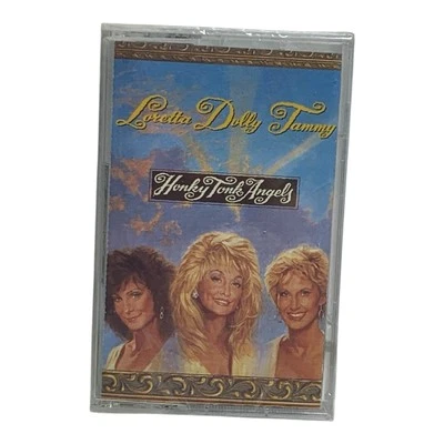 Dolly Parton Loretta Lynn Tammy Wynette Honky Tonk Angels Cassette SEALED NEW - Image 1 of 3