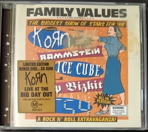 Various – Family Values Tour '98 - 1999 double CD excellent, cover VG+ - Picture 1 of 4