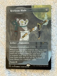 Magic The Gathering Secret Lair Purrfection 2021 hoja de reliquia sin lámina #372 - Imagen 1 de 2